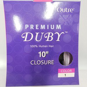 2pcs Outre Premium DUBY 100% Human Hair Closure